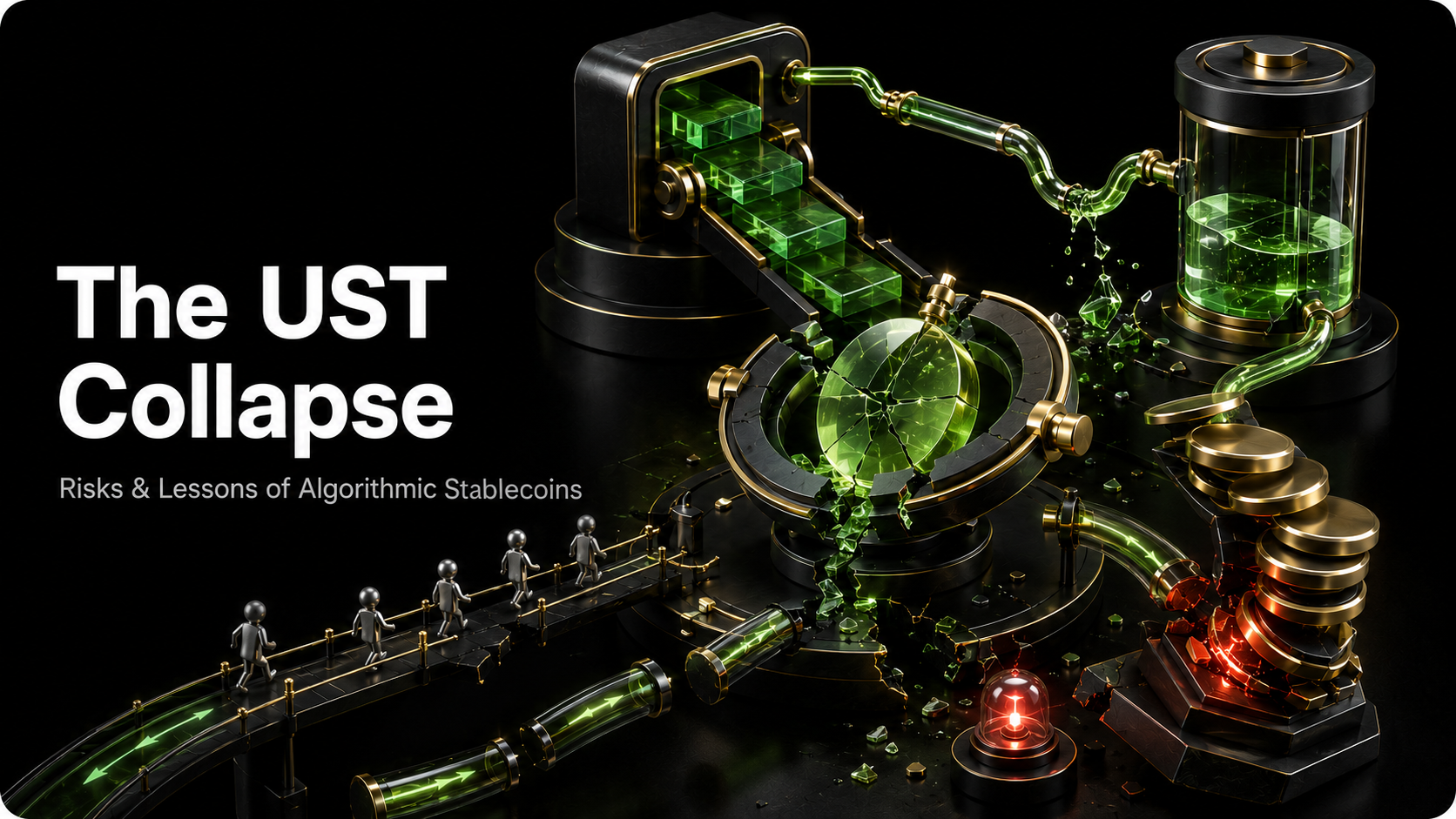 The UST Collapse: Risks and Lessons from an Algorithmic Stablecoin